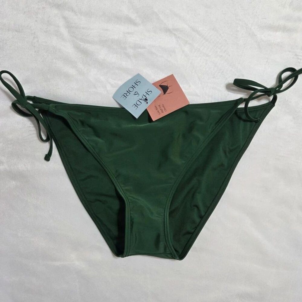 XL Shade and Shore green string bikini bottom